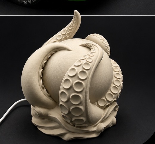Octopus orb lamp